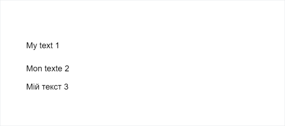 Translate tab for current language