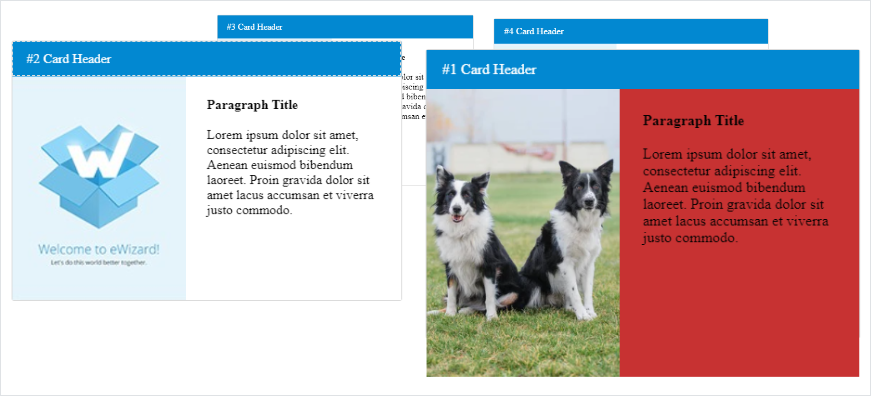 A carousel with a 360 radius
